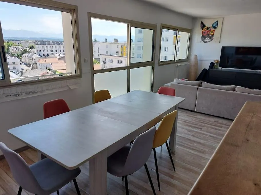 Le Pradeau - T3 Panorama Pyrenees Apartment Tarbes France