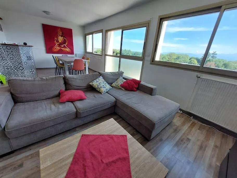 Le Pradeau - T3 Panorama Pyrenees Apartment Tarbes