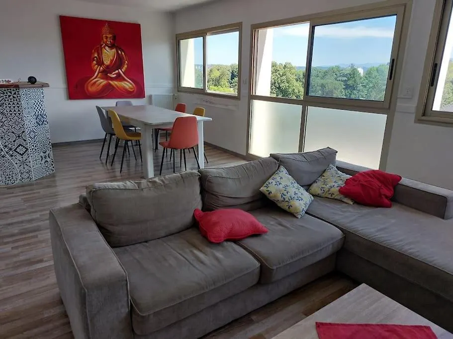 Le Pradeau - T3 Panorama Pyrenees Apartment Tarbes